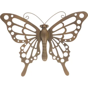 Obraz Závěsná dekorace zlatavého motýla