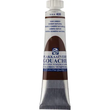 Speciální výtvarná barva TALENS Kvašová barva Gouache Extra Fine - 408 Raw Umber Objem: 20 ml
