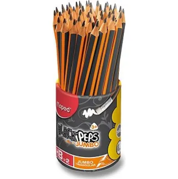 Grafitová tužka Tužka, grafitová, HB, s pryží, silná, Maped