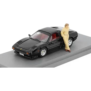 autíčko Ferrari 308 GTS 1982 s figurkou Kekeho Rosberga 1:43 - Best Model Ferrari 308 GTS Keke Rosberg personal car 1982 - kovový model auta