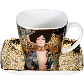 Goebel Klimt Espresso šálek s podšálkem Judith