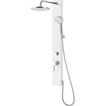 FIGA sprchový panel, 125x1050 mm, bílá