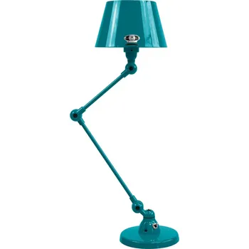 Lampička Jieldé Aicler AID373 stolní lampa, oceánová modrá - Výška stínidla 12 cm, Ø noha 16 cm oceánově modrá 1 x 25 W - Doprava zdarma