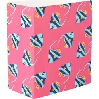 Jednorázové nádobí Reklamní CreaSleeve 393 papírový rukáv na zakázku, bílá