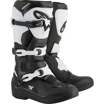 Moto obuv Alpinestars Tech 3 černo-bílé 38