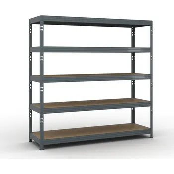 Dílenský regál Policový regál 2000x2000x600 mm, nosnost 500kg