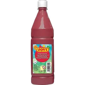 Vodová barva temperová barva Jovi 500ml v lahvi - výběr barev, Barva Hnědá