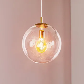 ALDEX Závěsné světlo 562, sklo čiré, kryt/baldachýn zlatý - Stříška - Ø 10 cm, výška 5,5 cm čirý, zlatý 1 x 60 W - Doprava zdarma