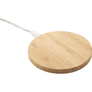 Reklamní Wirbo bezdrátová nabíječka, přírodní