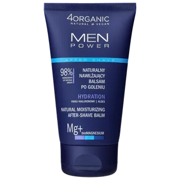 4Organic Men Power Hydra přírodní hydratační balzám po holení, 150 ml