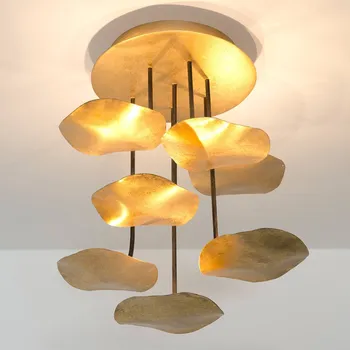 Holländer Nepřímo svítící LED stropní svítidlo Sette Gnomo zlatý 7 x 3,2 W LED - Doprava zdarma