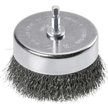 kwb HRNCOVÝ KARTÁČ, EXTRA TĚŽKÝ, HSS OCELOVÝ DRÁT, VLNITÝ 602430 1 ks