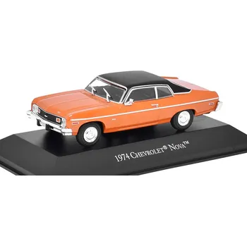 autíčko Chevrolet Nova 1974 1:43 - DeAgostini časopis s modelem Chevrolet Nova 1974 - kovový model auta
