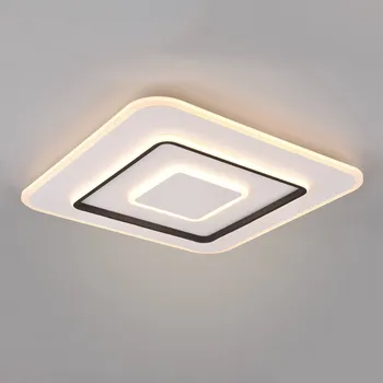 Reality Leuchten LED stropní svítidlo Jora hranaté, 60 x 60 cm bílá LED 55 W celkem - Doprava zdarma