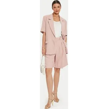 Dámské kraťasy ViCOLO Šortky z materiálu TB2443 Růžová Regular Fit XS