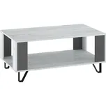 Konferenční stolek PRUDHOE, craft bílý/grafit, 5 let záruka + vyzvednutí ZDARMA