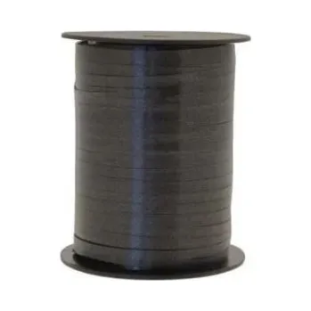 Stuha Stuha černo - šedá - 5 mm x 500 m