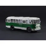 ZIL-158 autobus 1:43 - MODIMIO - Naše autobusy časopis s modelem #11 ZIL 158 - kovový model autobusu
