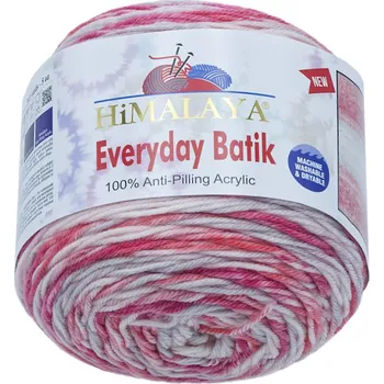 Příze Bellatex Příze HiMALAYA EVERYDAY BATIK Růžová,Šedá