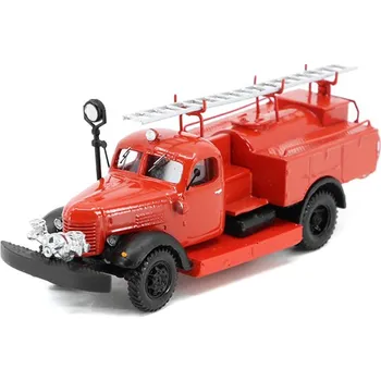 autíčko ZIS-150 Hasičí 1:87 - Ručně vyrobený model ZIS 150 Hasiči - sběratelský model auta
