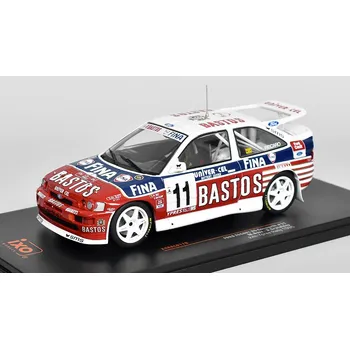 autíčko Ford Escort RS Cosworth #11 24h Ypres Rallye 1995 1:24 Ford Escort RS Cosworth No.11 24h Ypres Rally 1995 - kovový model auta