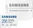 Samsung EVO Plus microSDXC 256 GB UHS-I U3 V30 160 MB/s + SD adaptér, 256 GB