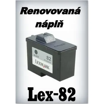 Náplně do tiskáren Lexmark 82 - black - SADA 3 náplní