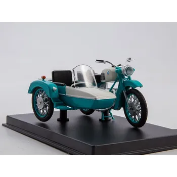 autíčko IZ-JUPITER 3K motorka 1:24 - MODIMIO Naše Motocykly časopis s modelem #11 IZ-JUPITER 3K - model motorky