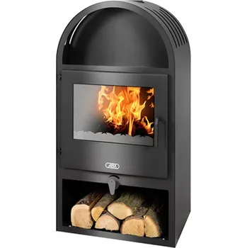 Krbová kamna ABX Kamna krbová Viking I, černý plech, 5kW