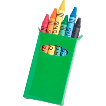 Kresba Reklamní Sorell sada 6 voskovek, zelená