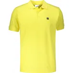 Pánské triko s límečkem ALTISPORT CARRYOVER ALM065203 CITRÓNOVÁ L