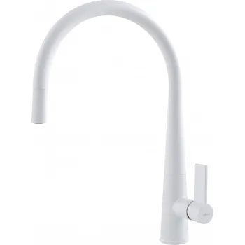 Vodovodní baterie dřezová baterie Elleci ATHENA PLUS G68 bianco titano