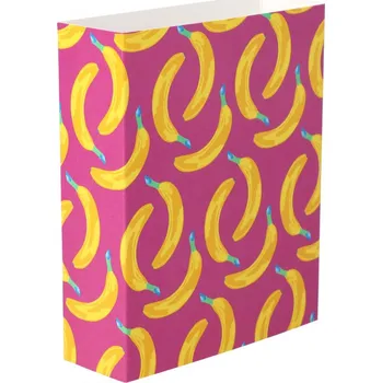 Jednorázové nádobí Reklamní CreaSleeve 353 papírový rukáv na zakázku, bílá