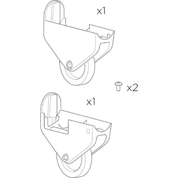 Wheel Kit Thule 55002 (978/979)