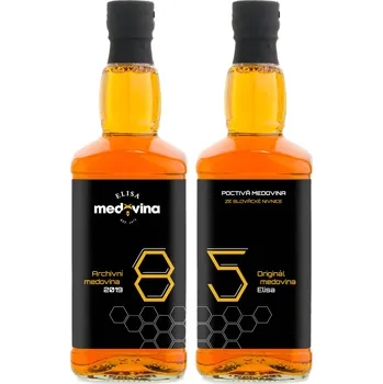 Medovina Medovina Elisa - dárek k 85. narozeninám 2x 0,5 l 11%