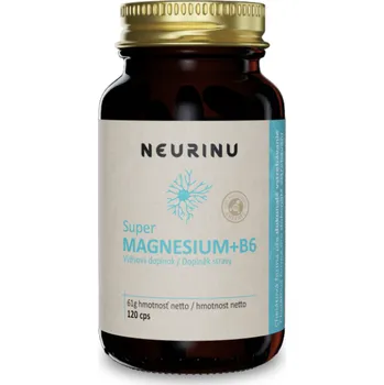 NEURINU Super MAGNESIUM+B6, 120 kapslí