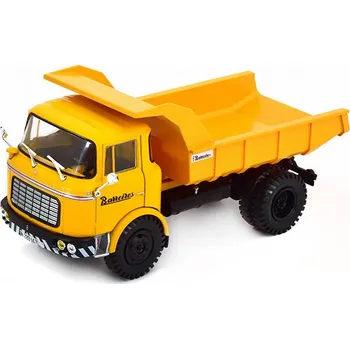autíčko Altaya Barreiros Puma 1961 sklápěč 1:43 - časopis s modelem Barreiros Puma Truck Cassone 2-assi - kovový model nákladní auta