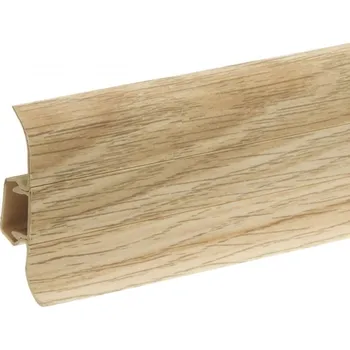 Podlahová lišta Podlahová lišta soklová PVC - Cezar Premium 246 Dub Kalifornský matný (2,2m)