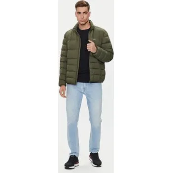 Pánská větrovka Tommy Jeans Vatovaná bunda DM0DM18909 Zelená Regular Fit XL