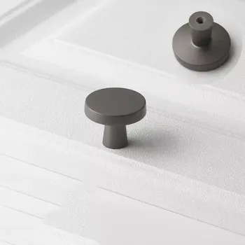 Madlo do koupelny Knop knopka držadlo šuplíku 2578 antracit (KNP78-1)