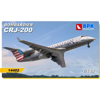 Plastikový model Bombardier CRJ-200 - Big Plane Kits 14402