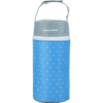Doplněk pro panenku CANPOL BABIES Termoobal PUNTÍKY modrý