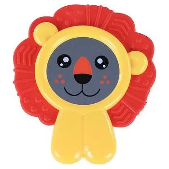 Hračka pro kojence Rappa Chrastítko/kousátko Lev