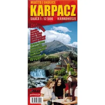 Cestování Mapa - Karpacz i okolice dla Aktywnych - praca zbiorowa