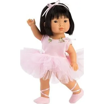 Llorens 28031 LU BALLET - realistická panenka s celovinylovým tělem - 28 cm