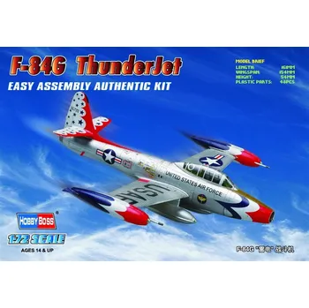 Plastikový model Republic F-84G Thunderjet - Hobby Boss 80247