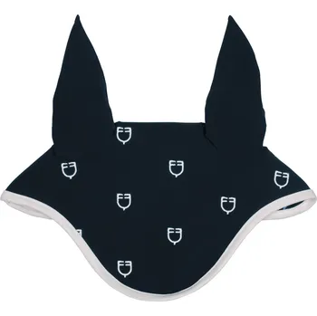 Čabraka pro koně EQUESTRO Čabraka White Line Multilogo Equestro, navy PONY