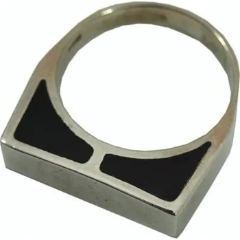 Prsten Onyx stříbrný prsten