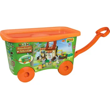 ostatní stavebnice Stavebnice Unico Plus Maximilian Families 98 ks ve vozíku 8927-0MAX