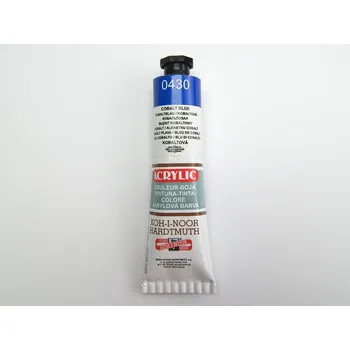 Výtvarná barva KOH-I-NOOR Akrylová barva 162732 / 0430 modrá cobalt 40ml